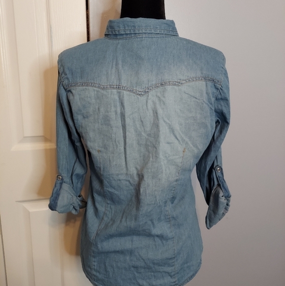 New Look Button-Down Top NWT Size Large - Picture 7 of 10